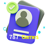 Tornar-se um membro do 787 Games é muito simples